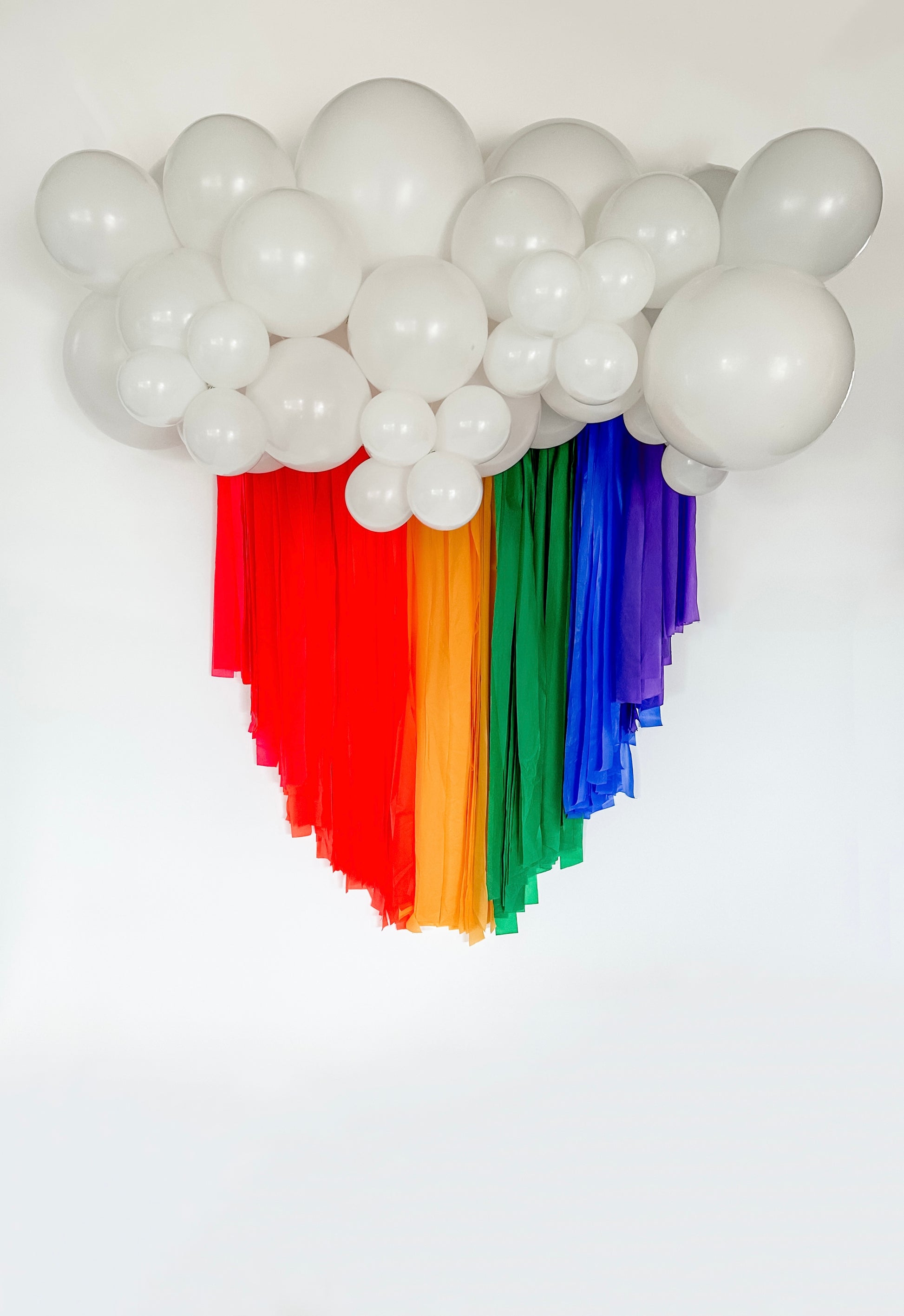 Rainbow After The Storm Fringe Backdrop-Backdrops-Oh My Darling Party Co