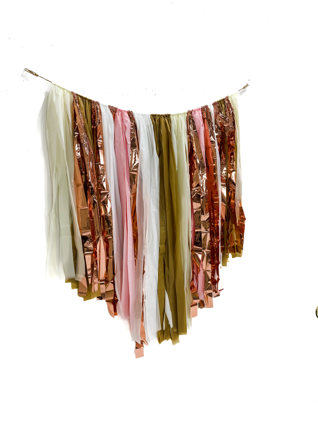 Blushing Rose Fringe Backdrop
