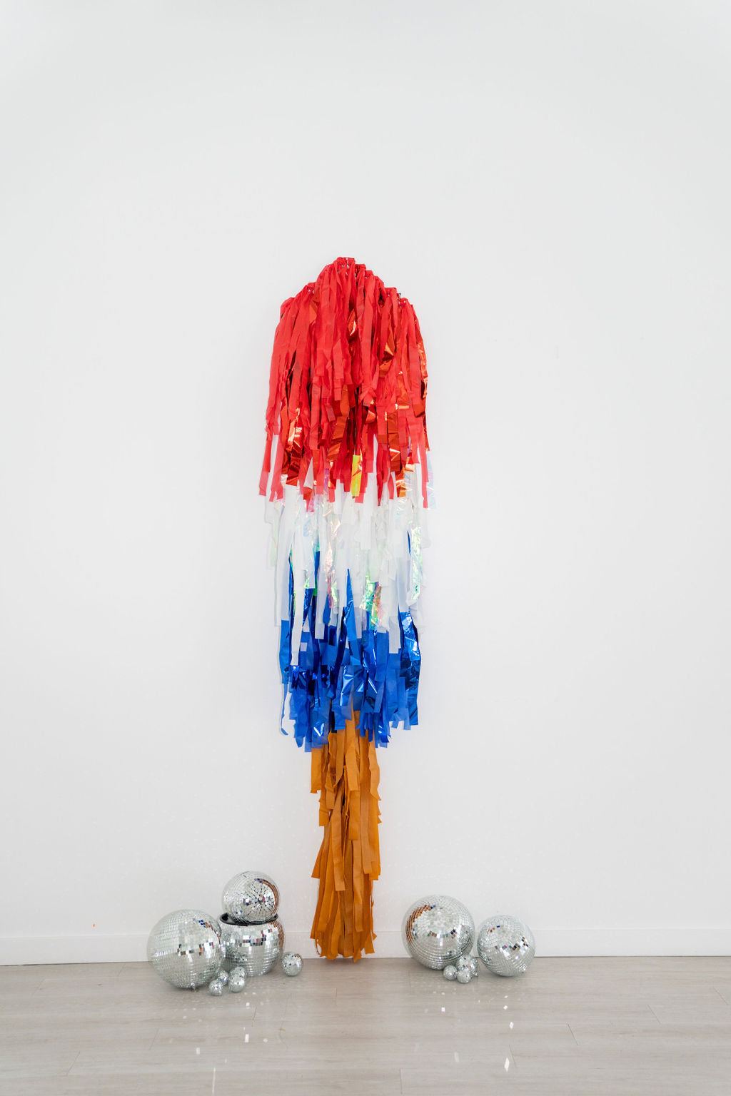 Rocket Pop Fringe Shape-Backdrops-Oh My Darling Party Co