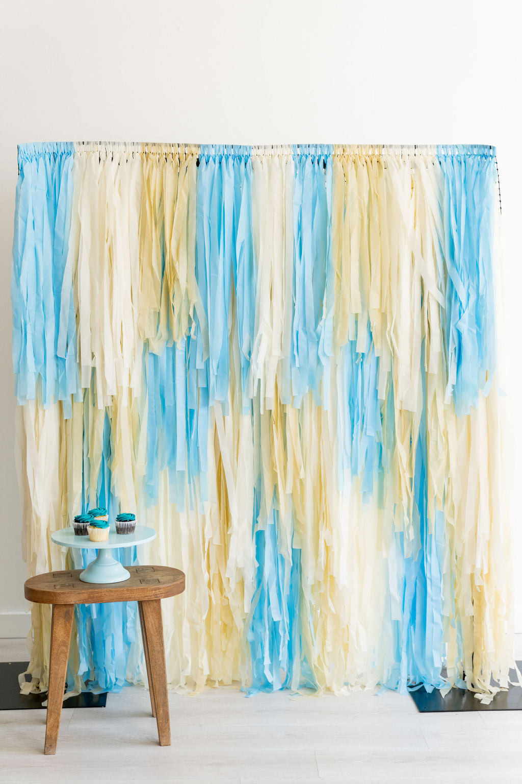 Romantic Ripples Fringe Backdrop-Backdrops-Oh My Darling Party Co