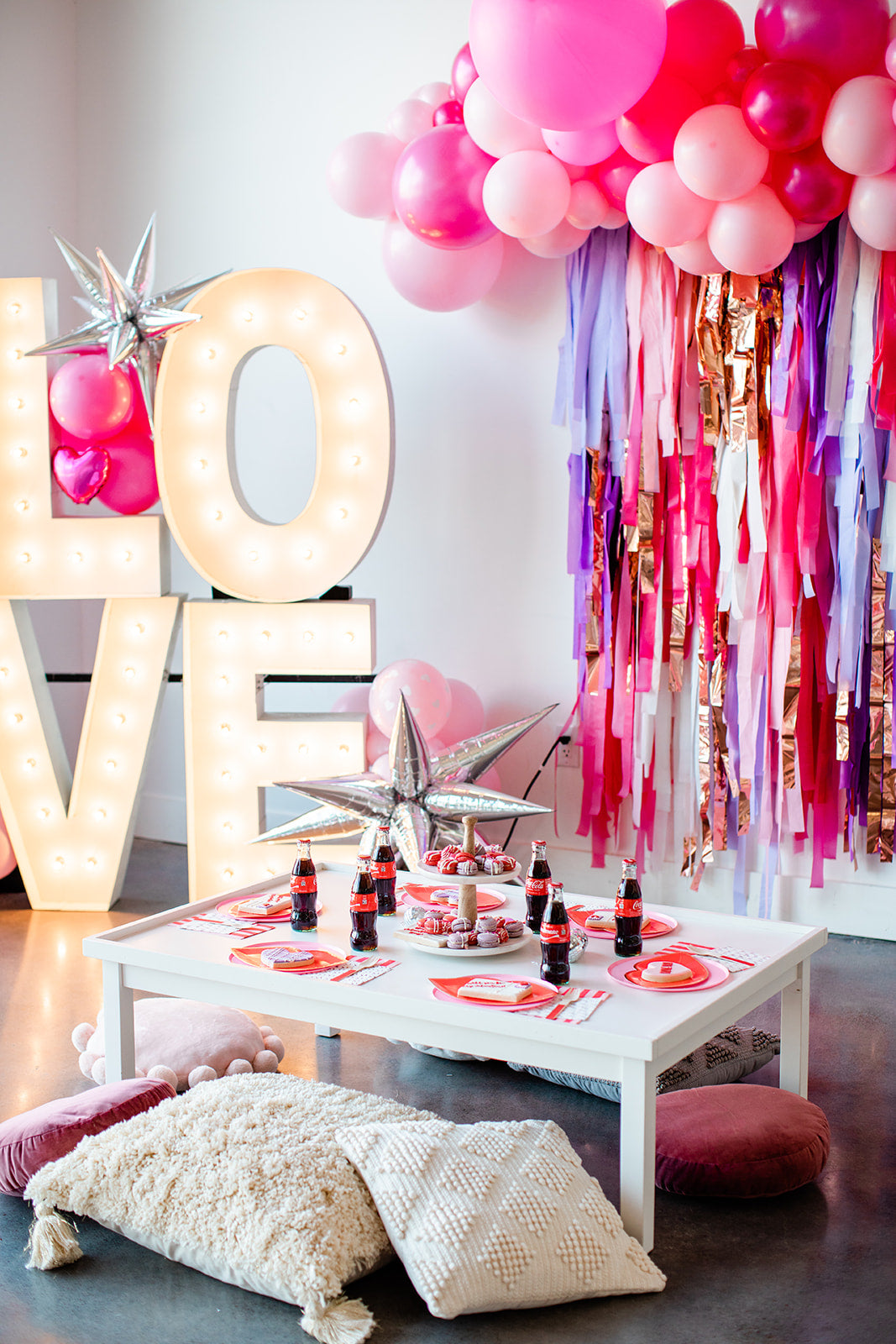 Royally Sweet Fringe Backdrop-Backdrops-Oh My Darling Party Co