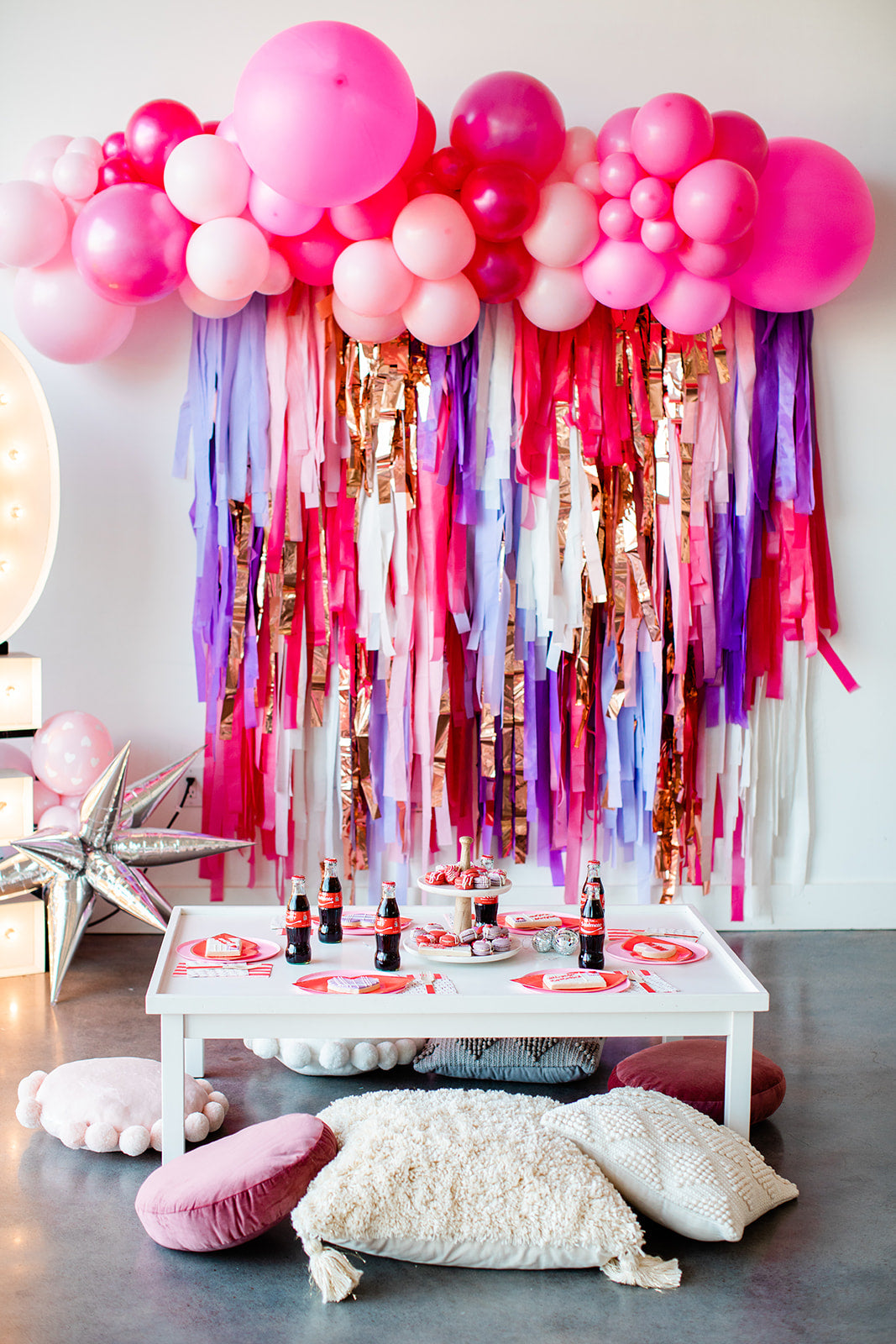 Royally Sweet Fringe Backdrop-Backdrops-Oh My Darling Party Co