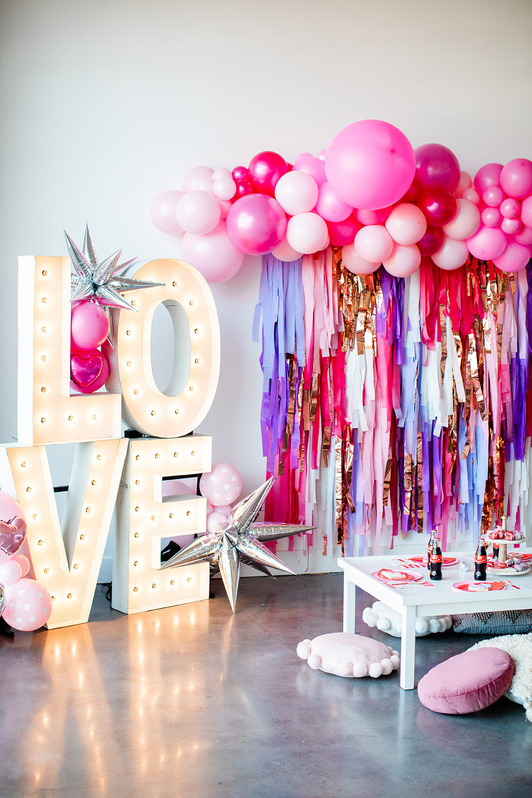Royally Sweet Fringe Backdrop-Backdrops-Oh My Darling Party Co