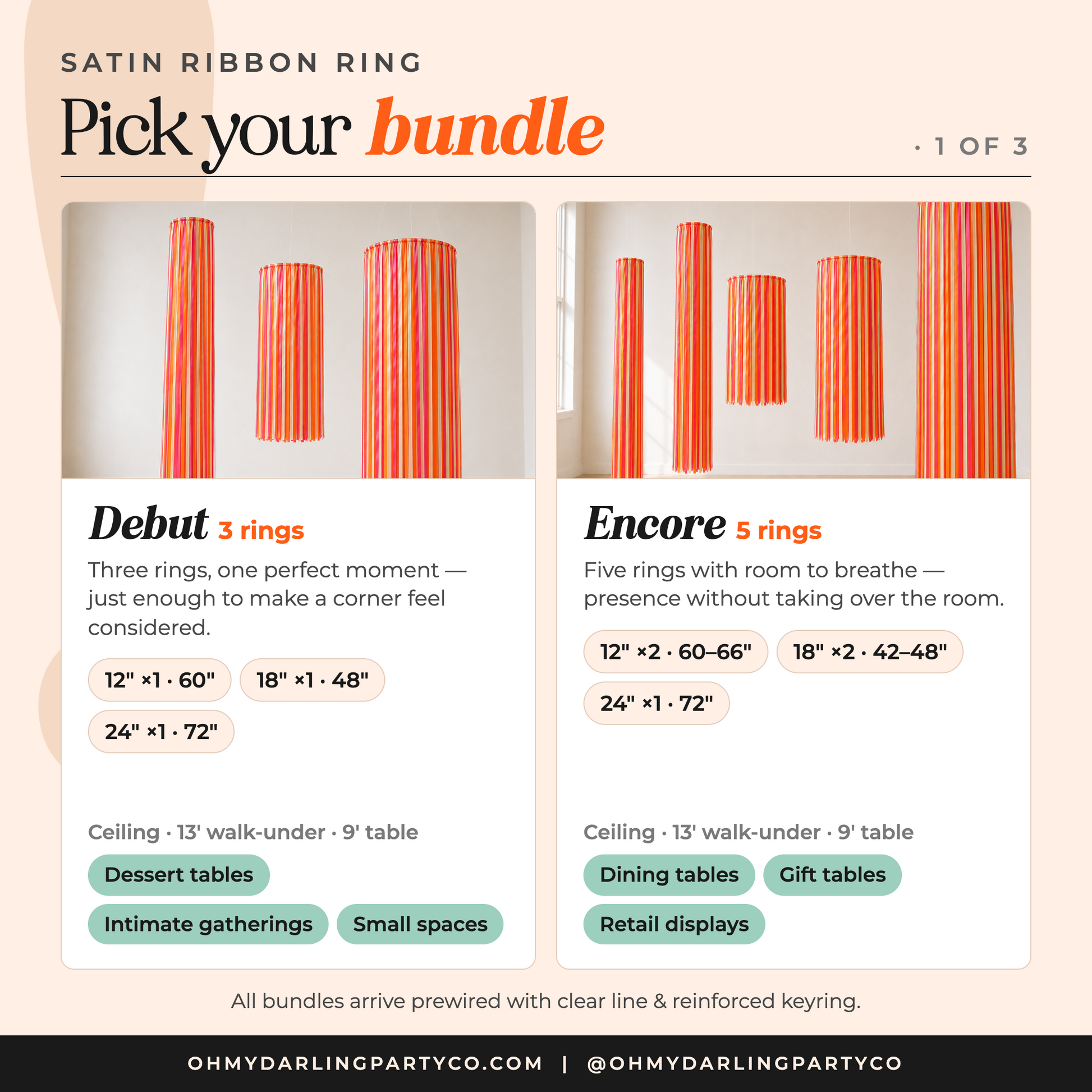 Satin ribbon ring set guide 1