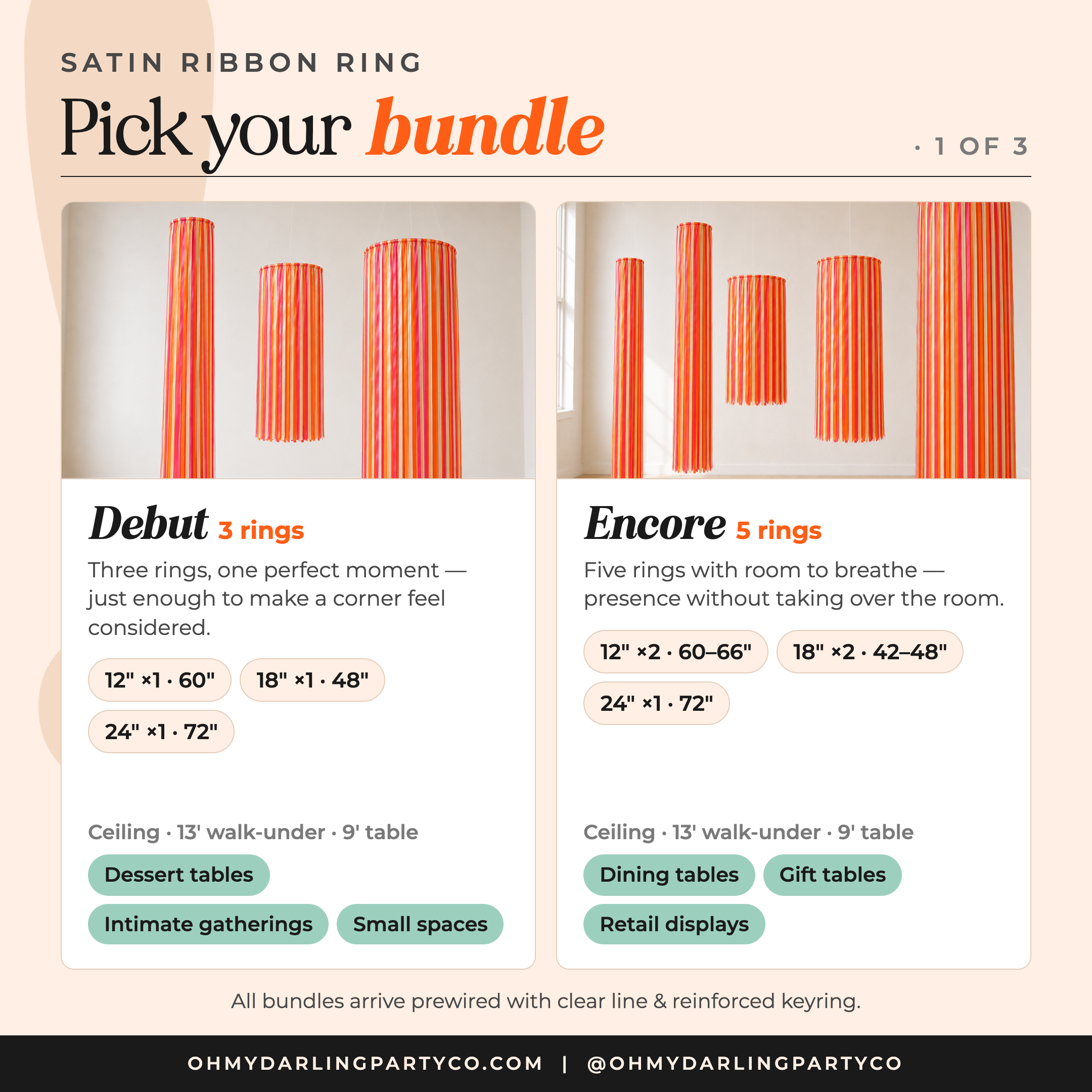 Satin ribbon ring set guide 1