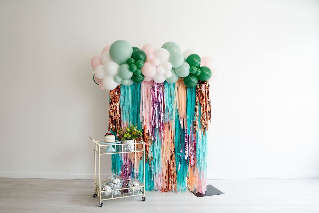 Seaside Fringe Backdrop-Backdrops-Oh My Darling Party Co