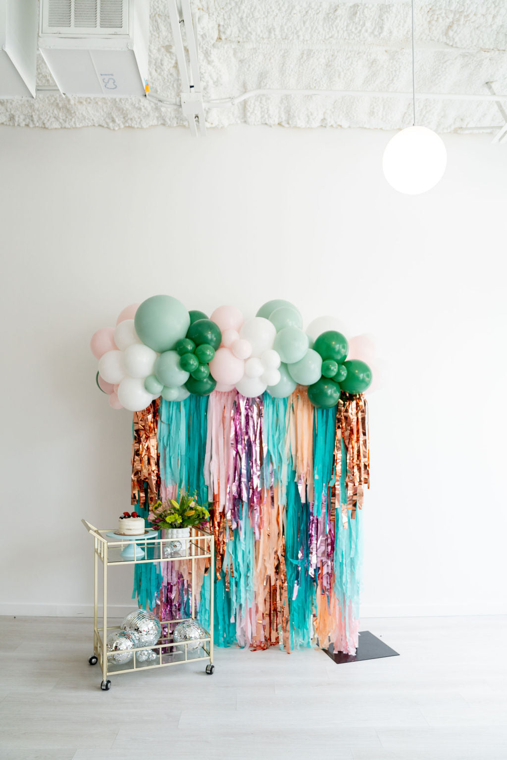 Seaside Fringe Backdrop-Backdrops-Oh My Darling Party Co