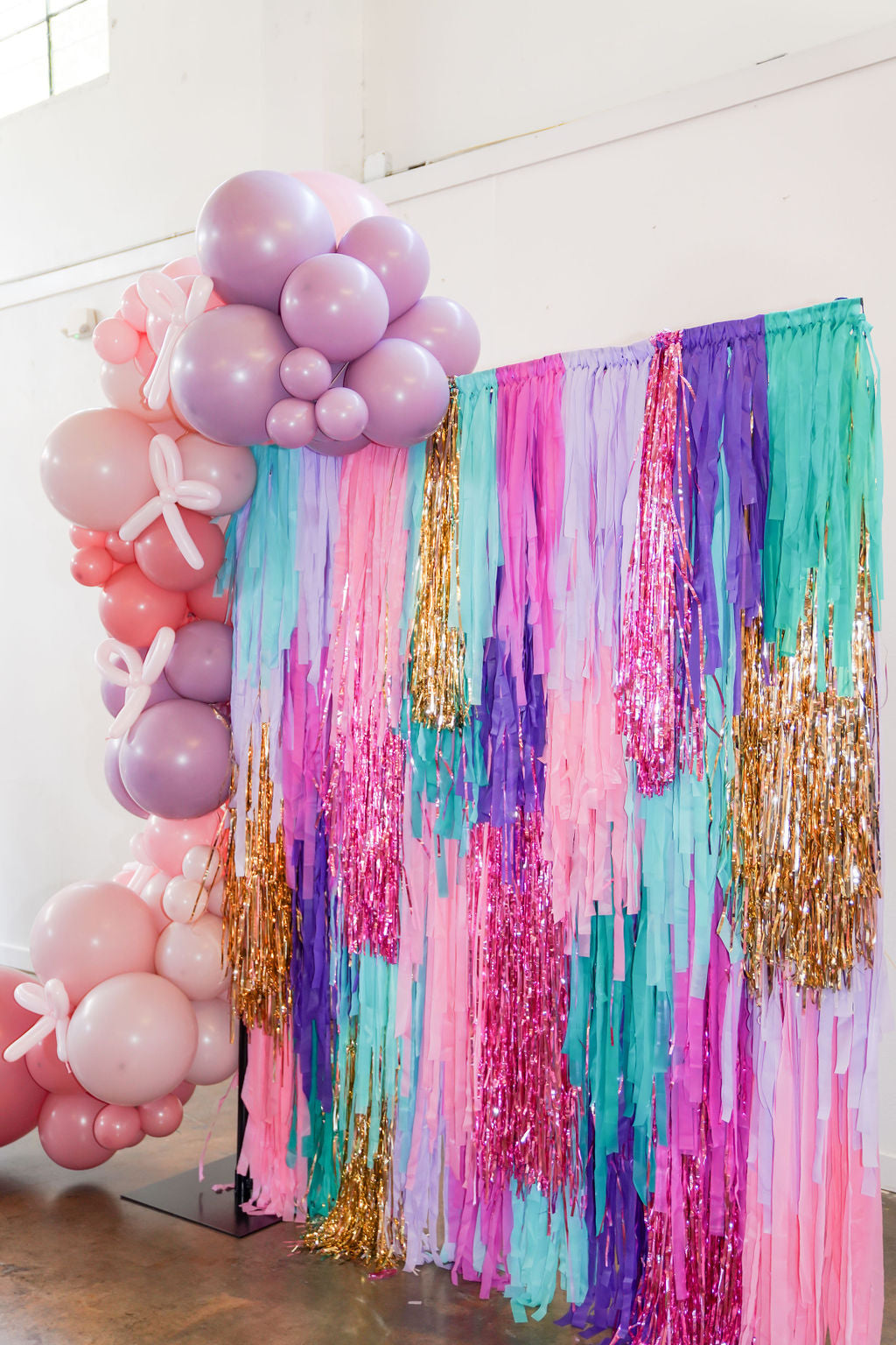 Stardust Fringe Backdrop-Backdrops-Oh My Darling Party Co