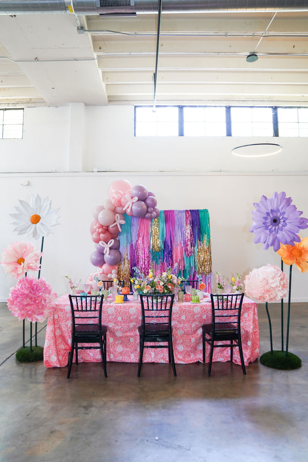 Stardust Fringe Backdrop-Backdrops-Oh My Darling Party Co