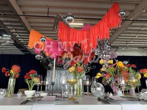 Starstruck Aerial Strand-Fringe Backdrop-Party Decor-Oh My Darling Party Co-Oh My Darling Party Co-backdrops for party, balloon garlands, best sellers, fringe garland, Fringe Streamers, new years, OMDPC, overhea, party backdrops, premium, tassels