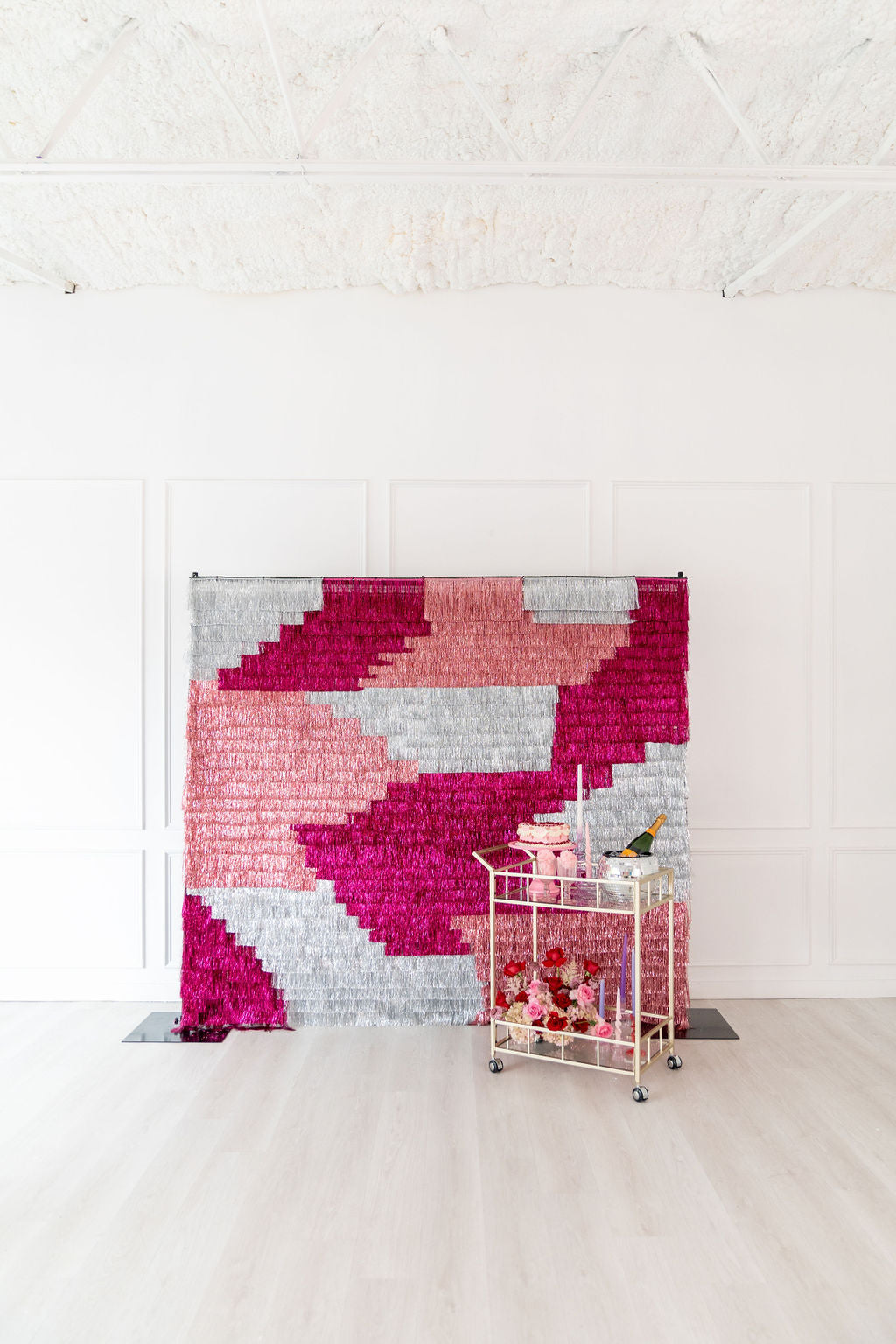 Sugar Plum Fringe Backdrop-Backdrops-Oh My Darling Party Co