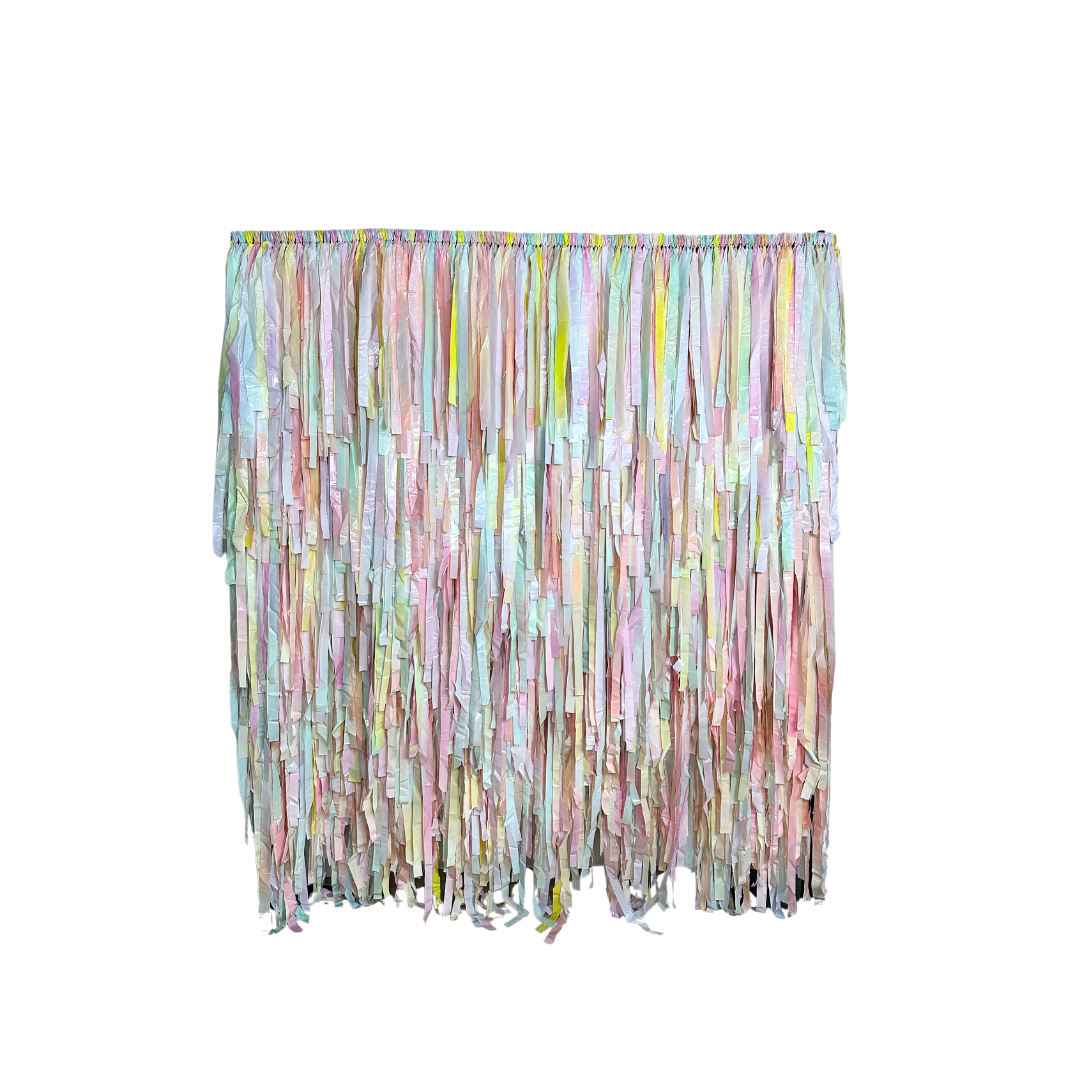 Tie Dye Fringe Backdrop-Backdrops-Oh My Darling Party Co