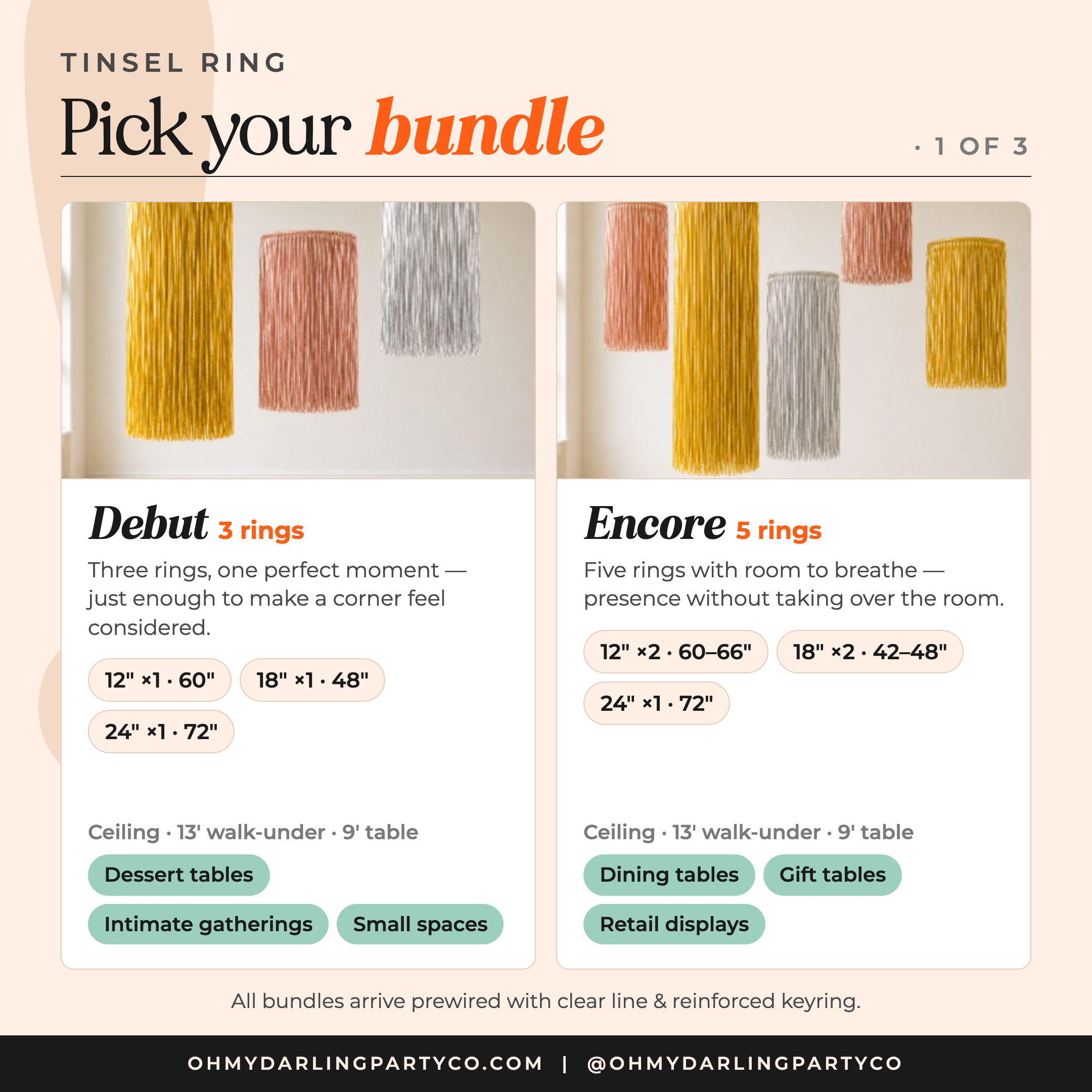 Tinsel ring set guide 1