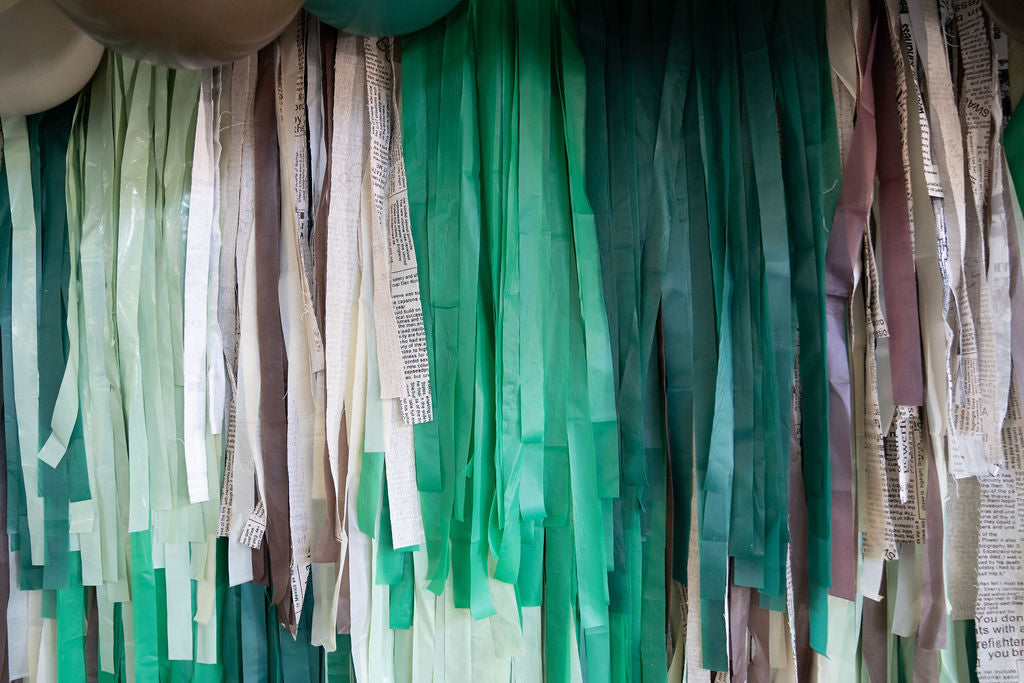 Trash Bash Fringe Backdrop-Backdrops-Oh My Darling Party Co
