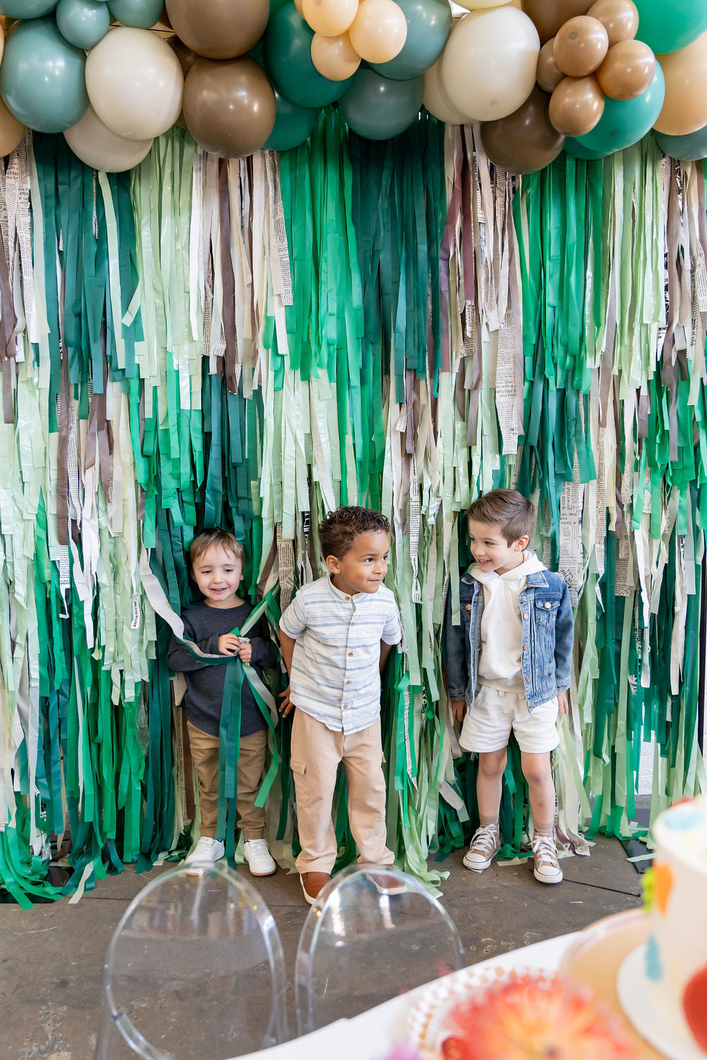Trash Bash Fringe Backdrop-Backdrops-Oh My Darling Party Co