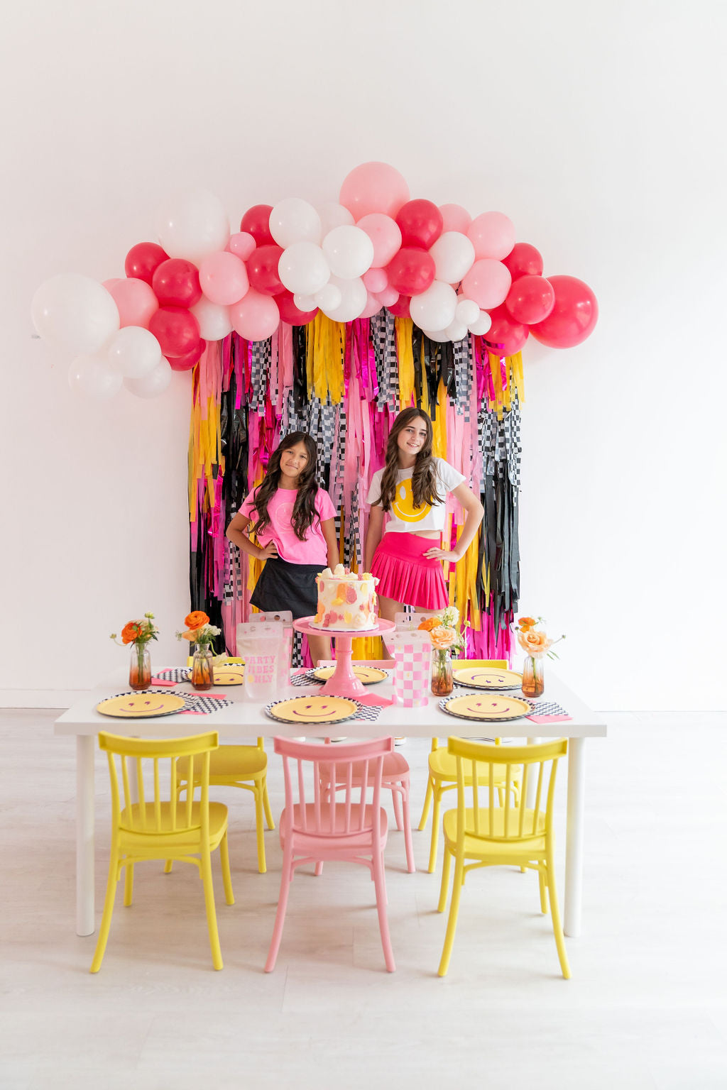 Two Rad Fringe Backdrop-Backdrops-Oh My Darling Party Co