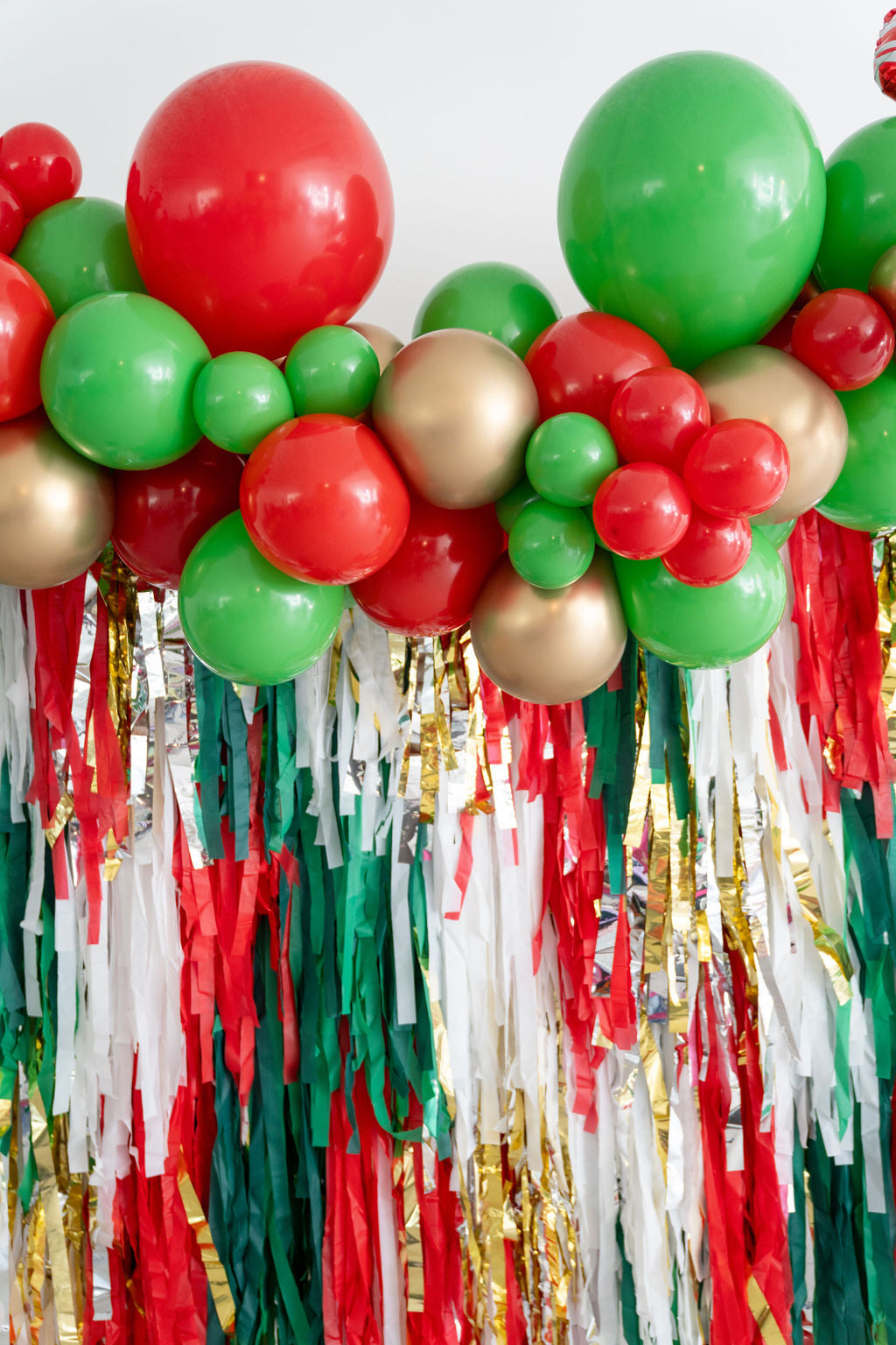 Under The Mistletoe Fringe Backdrop-Backdrops-Oh My Darling Party Co