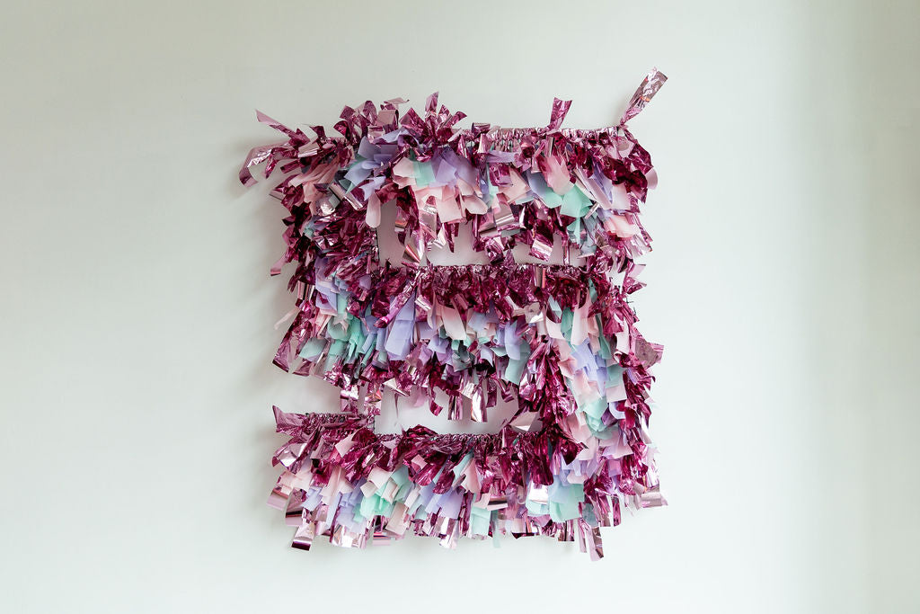 Varsity Fringe Letters-Shape-Oh My Darling Party Co