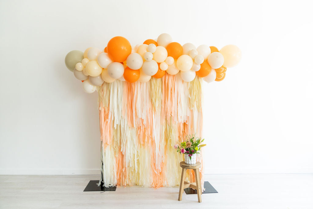 Whispering Petals Fringe Backdrop-Backdrops-Oh My Darling Party Co