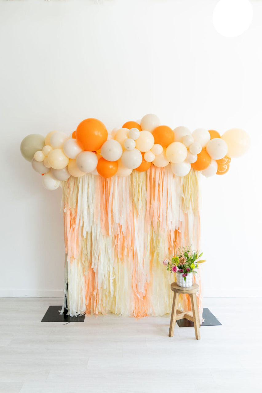 Whispering Petals Fringe Backdrop-Backdrops-Oh My Darling Party Co