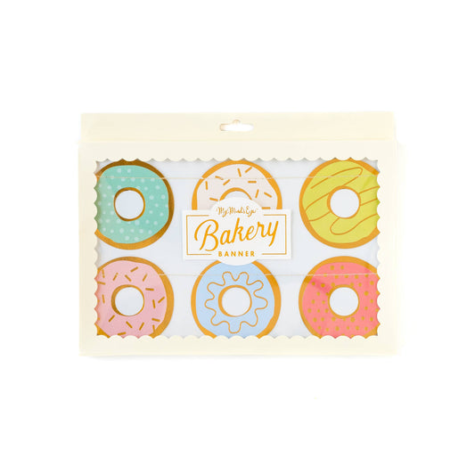 Basic Donut Banner - Oh My Darling Party Co-Faire #Fringe_Backdrop#