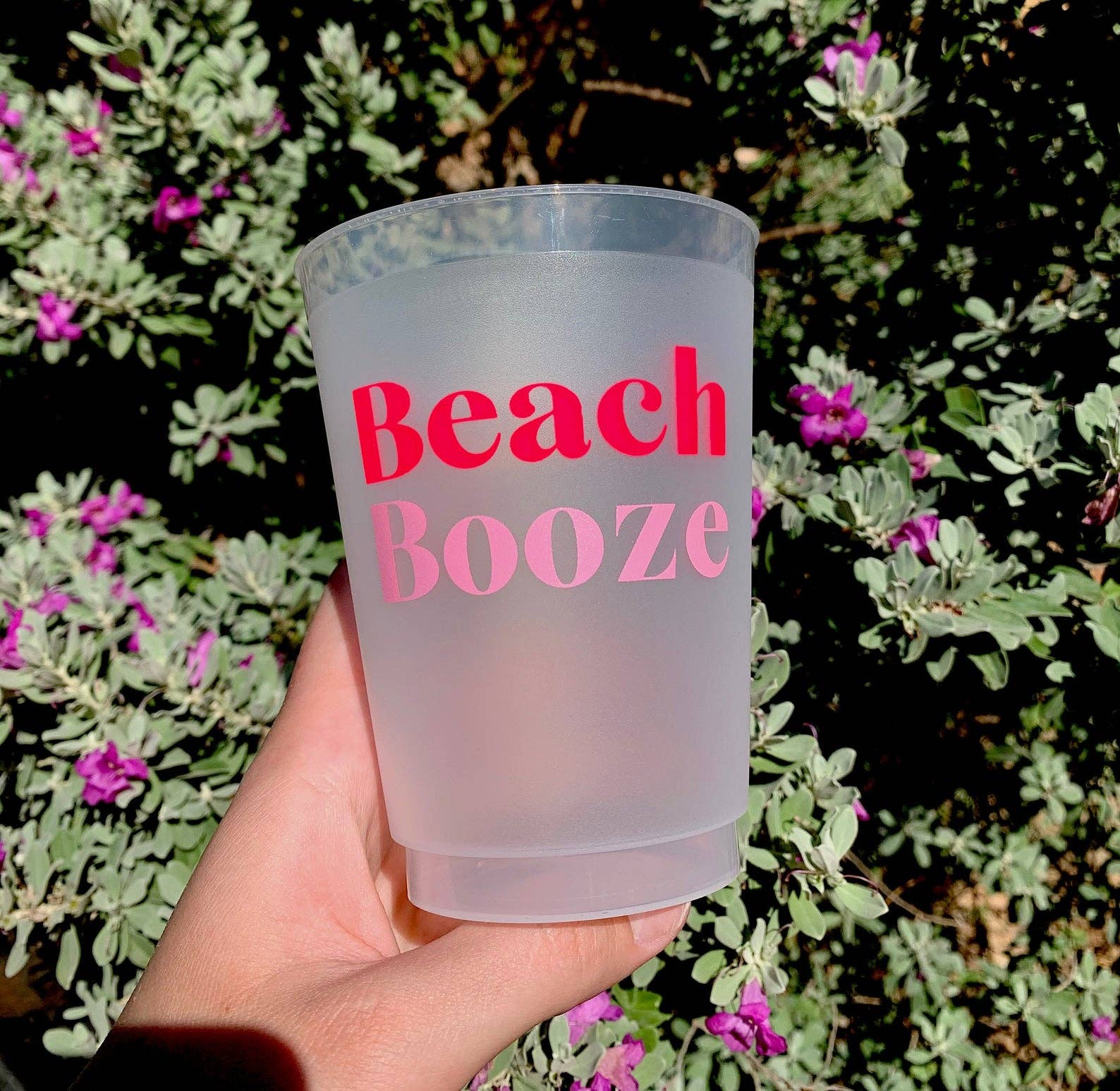 Beach Booze Frosted Cups - Summer - Oh My Darling Party Co-Faire #Fringe_Backdrop#