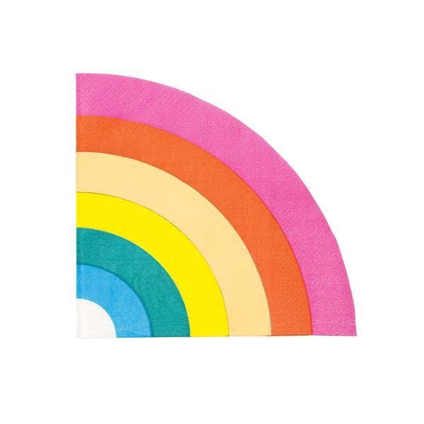 Birthday Brights Rainbow Shaped Napkins - Oh My Darling Party Co-bright rainbowcocktail napkinscolorful napkins #Fringe_Backdrop#