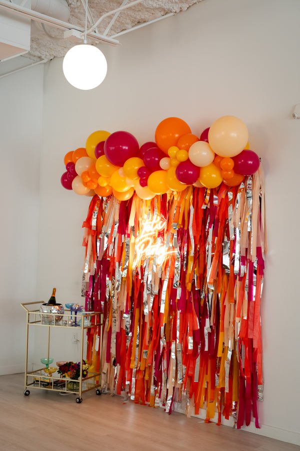 Bohemian Summer Backdrop - Oh My Darling Party Co-bachelorettebest sellerscinco de mayo #Fringe_Backdrop#