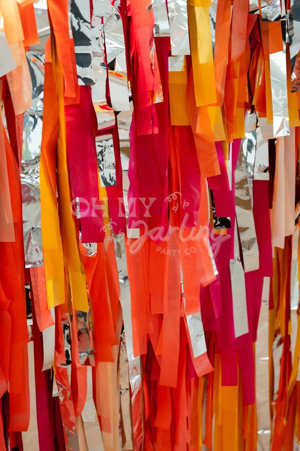 Bohemian Summer Backdrop - Oh My Darling Party Co-bachelorettebest sellerscinco de mayo #Fringe_Backdrop#