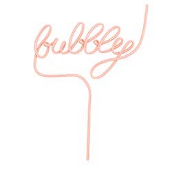 Bubbly Word Straw - Oh My Darling Party Co-brunchbubblychampagne #Fringe_Backdrop#