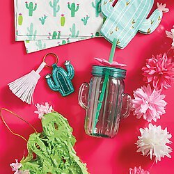 Cactus Napkins - Oh My Darling Party Co-cactusFairefiesta #Fringe_Backdrop#