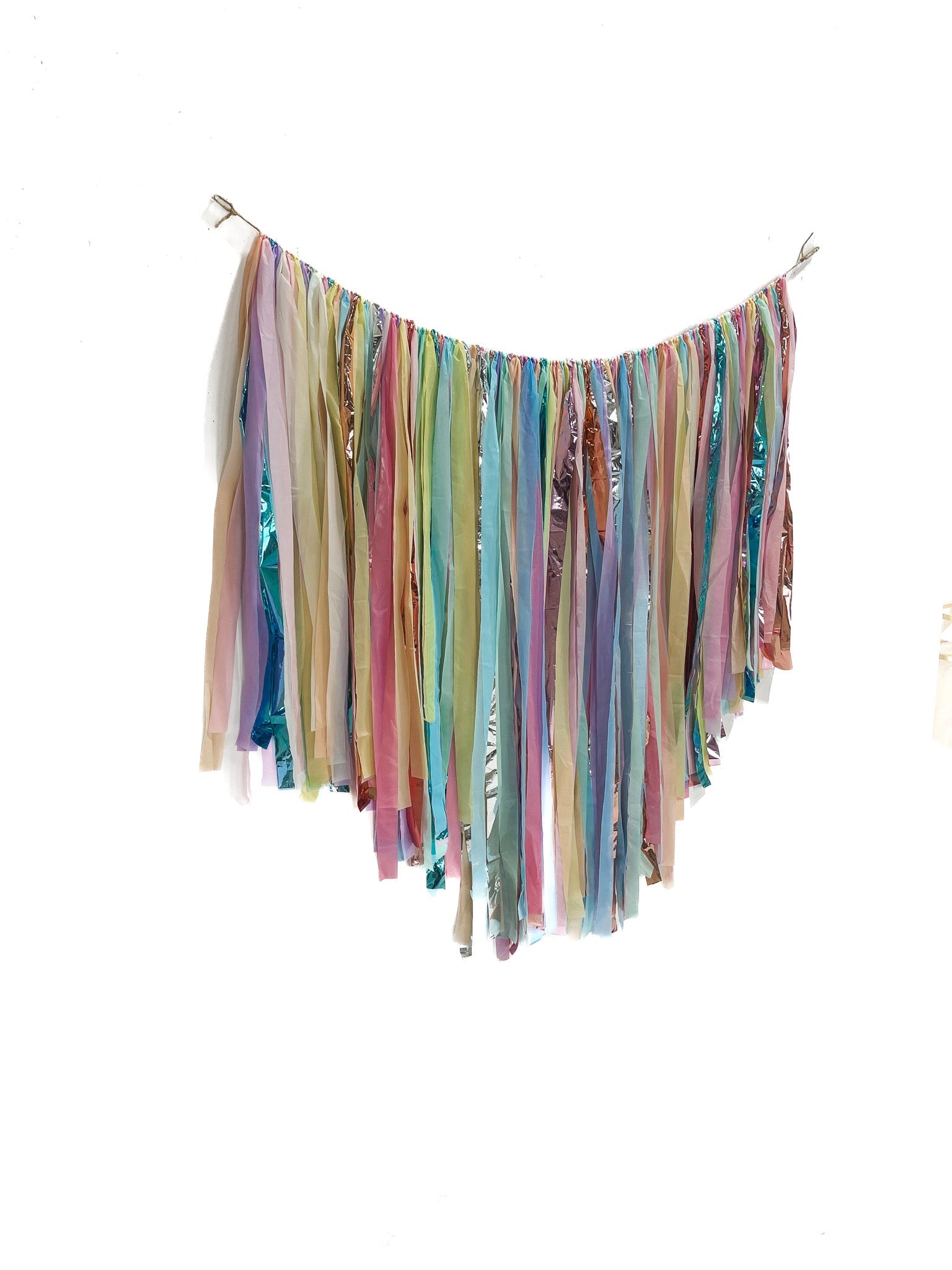 Candy Heart Fringe Backdrop - Oh My Darling Party Co-BLUE BACKDROPBLUE BACKDROPSblush #Fringe_Backdrop#