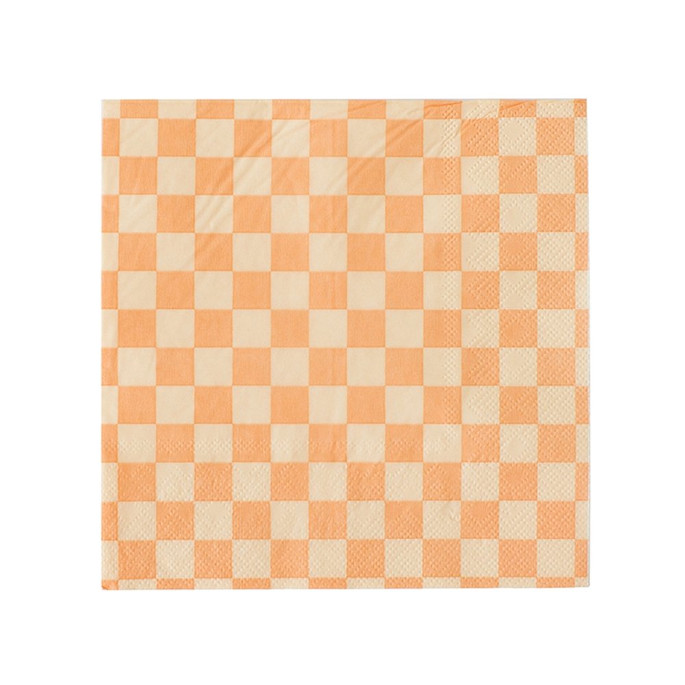 Check It! Peaches N’ Cream Large Napkins - 16 Pk. - Oh My Darling Party Co-Faire #Fringe_Backdrop#