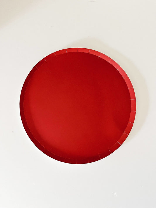 Classic Red Plates - Oh My Darling Party Co-1st rodeoAirplaneboat #Fringe_Backdrop#