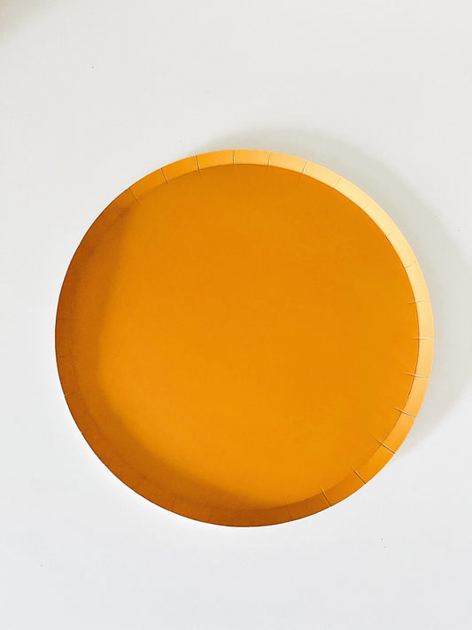 Classic Yellow Plate - Oh My Darling Party Co-brunch platesFairepaper plates #Fringe_Backdrop#