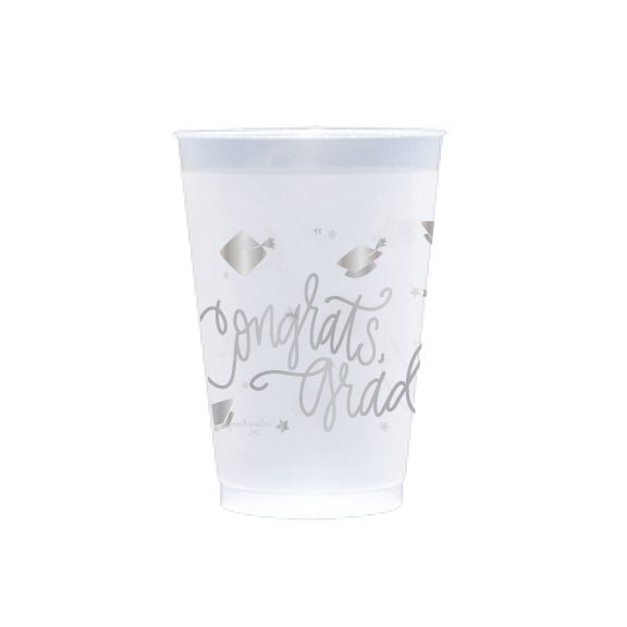 Congrats, Grad! Frosted Cup - Oh My Darling Party Co-cupsFairegraduation #Fringe_Backdrop#