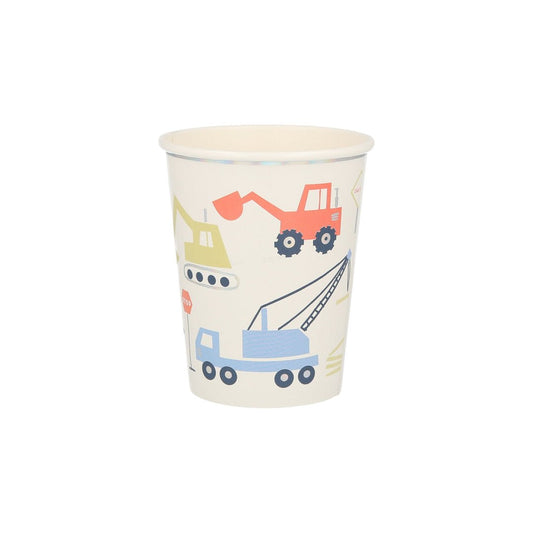 Construction Cups - Oh My Darling Party Co-constructioncupsparty cups #Fringe_Backdrop#