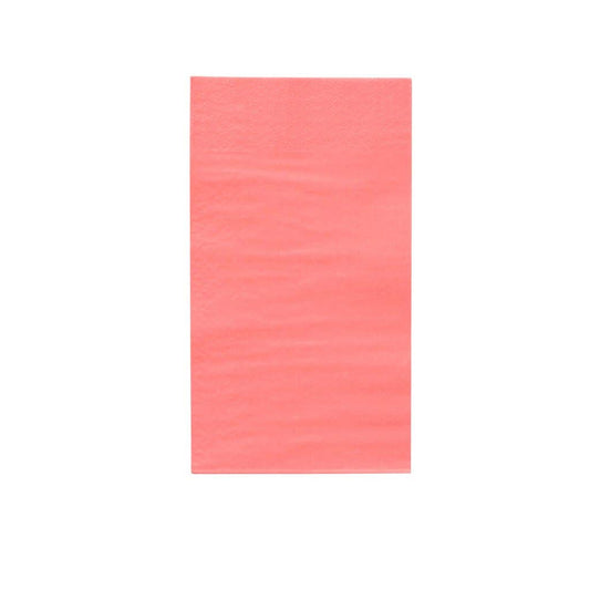 Coral Dinner Paper Napkins - Oh My Darling Party Co-botanicalcolorful napkinsFaire #Fringe_Backdrop#