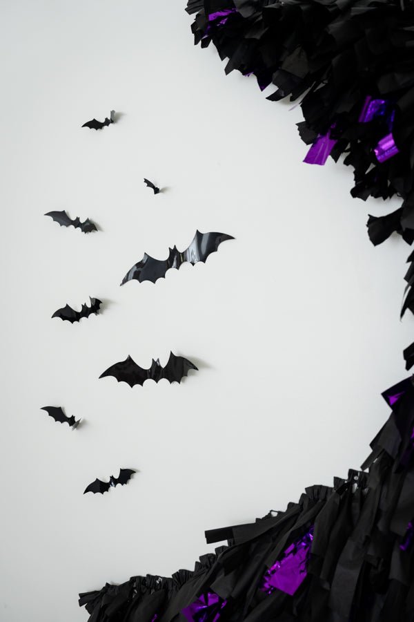 Crescent Shape Backdrop - Oh My Darling Party Co-halloweenhalloween partyspooky #Fringe_Backdrop#