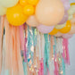 Cute As A Peach Party - Oh My Darling Party Co-blushbohobridal shower #Fringe_Backdrop#