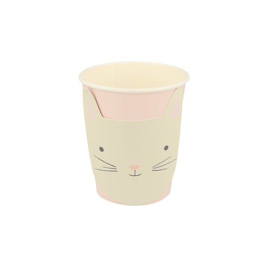 Cute Kitten Cups - Oh My Darling Party Co-birthday cupsbirthday decorationsbirthday girl #Fringe_Backdrop#