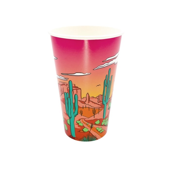 Desert Scene Cups - Oh My Darling Party Co-1st rodeobachelorette party cupsbirthday cups #Fringe_Backdrop#