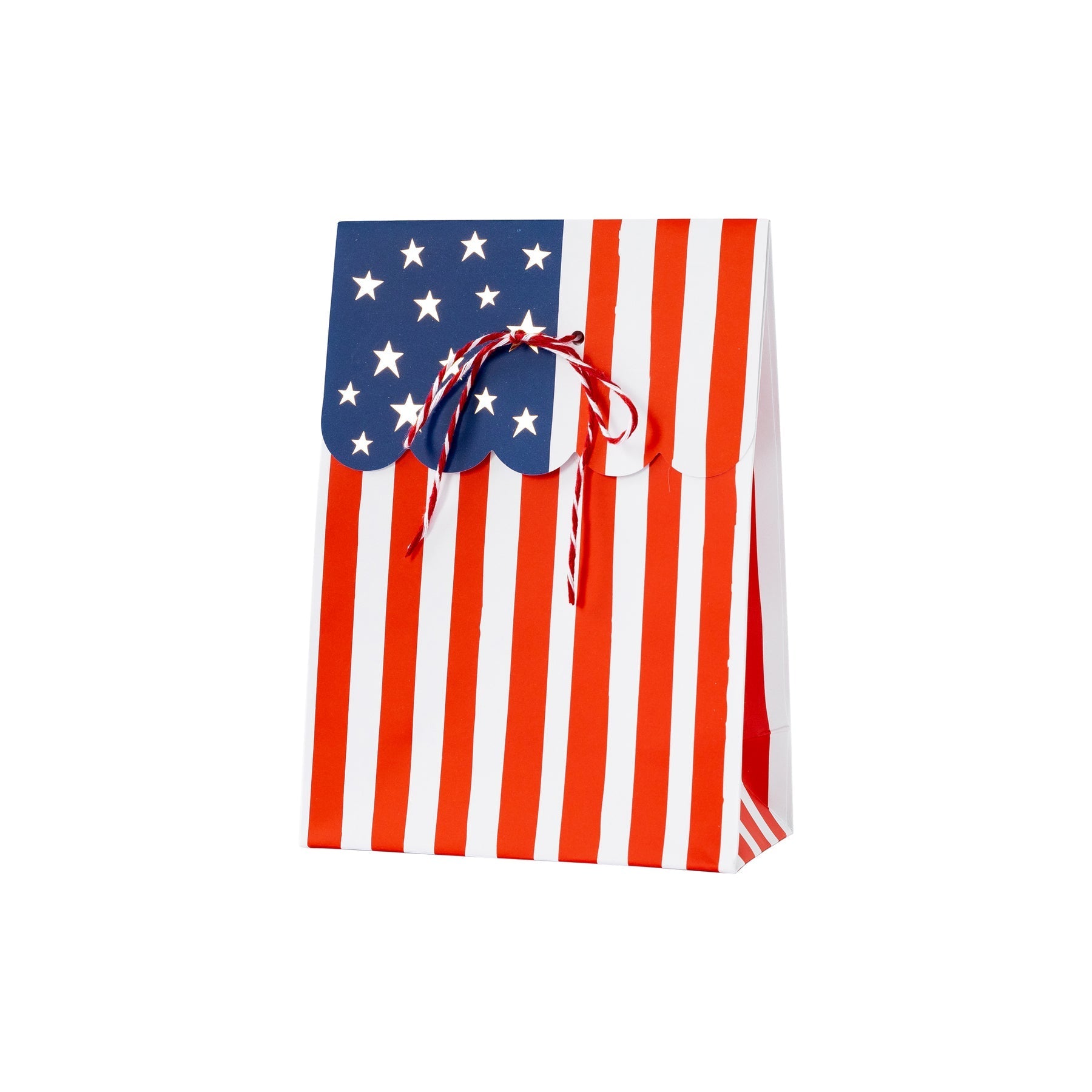 Flag Treat Bags - Oh My Darling Party Co-4th july4th of Julyamerica #Fringe_Backdrop#