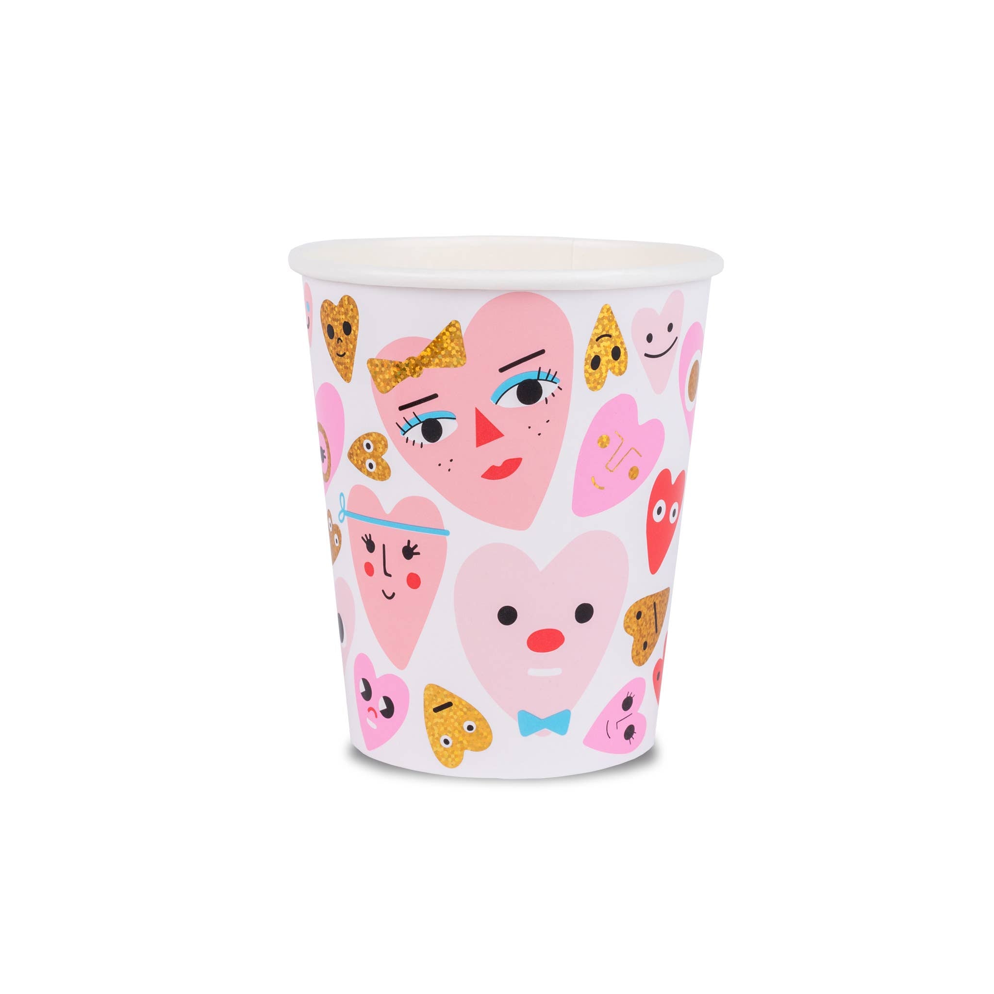 Heartbeat Gang 9 oz Cups - 8 Pk. - Oh My Darling Party Co-Faire #Fringe_Backdrop#