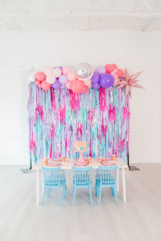 Interstellar Fringe Backdrop - Oh My Darling Party Co-backdrops for partyBirthday Partybridal party #Fringe_Backdrop#