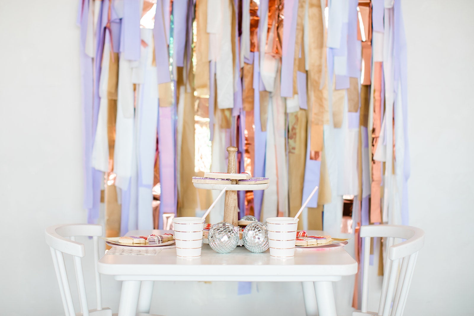 Lavender Fields Backdrop - Oh My Darling Party Co-baby showerbridal showercream #Fringe_Backdrop#