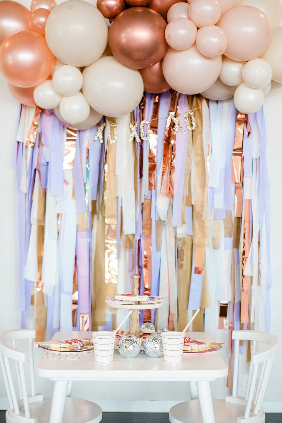 Lavender Fields Backdrop - Oh My Darling Party Co-baby showerbridal showercream #Fringe_Backdrop#
