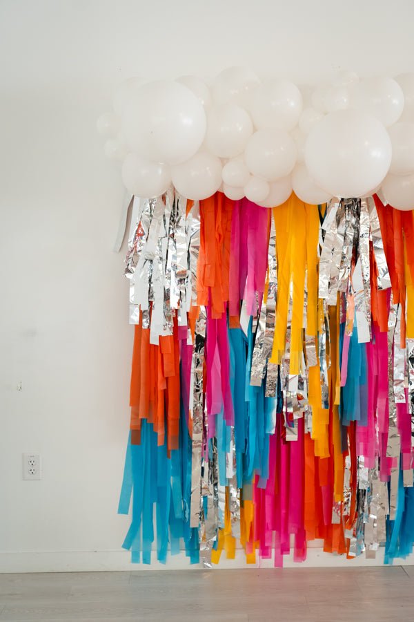 Neon Party Backdrop - Oh My Darling Party Co-bachelorettebermudabest sellers #Fringe_Backdrop#