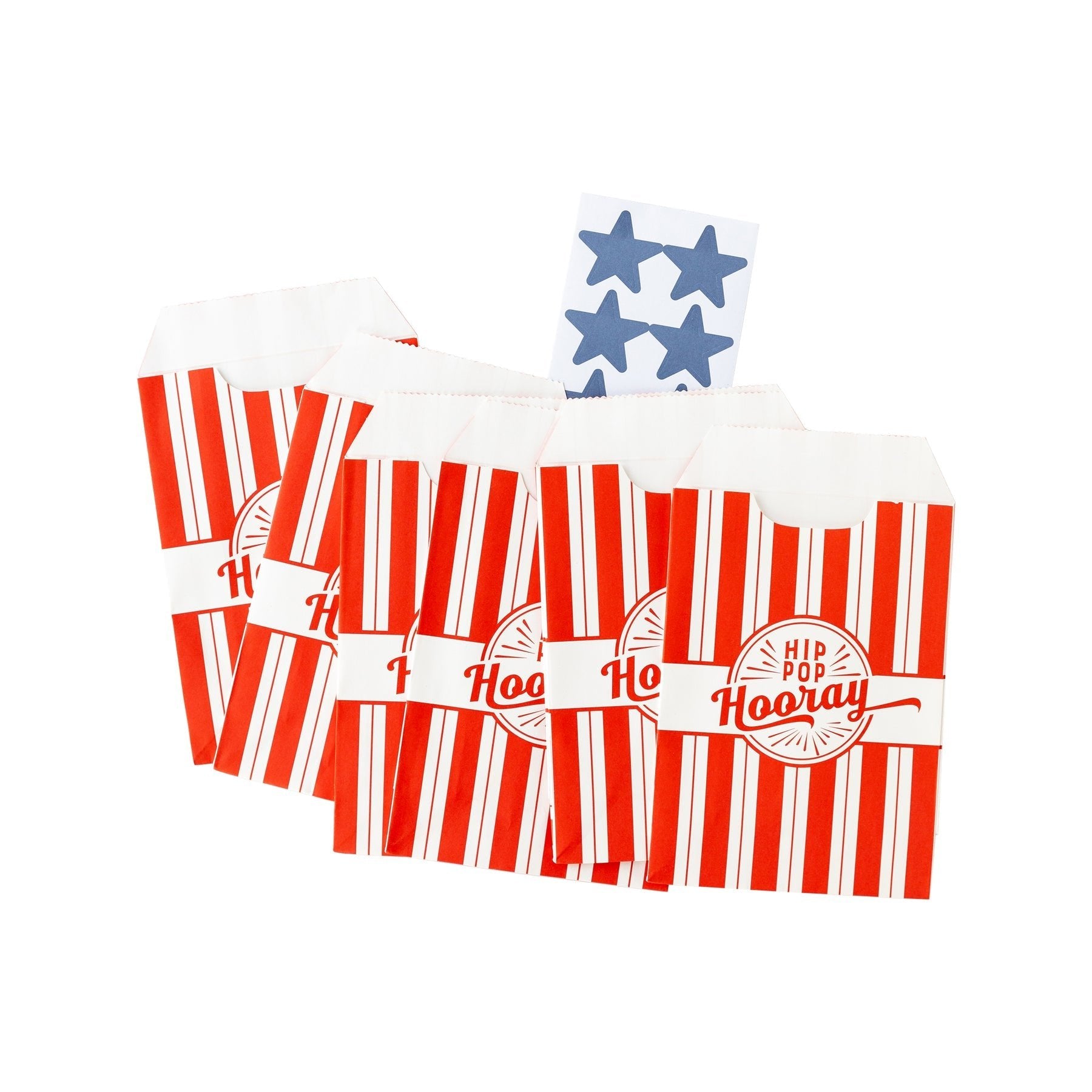 Occasions By Shakira - Stars and Stripes Treat Bags - Oh My Darling Party Co-4th july4th of Julyamerica #Fringe_Backdrop#