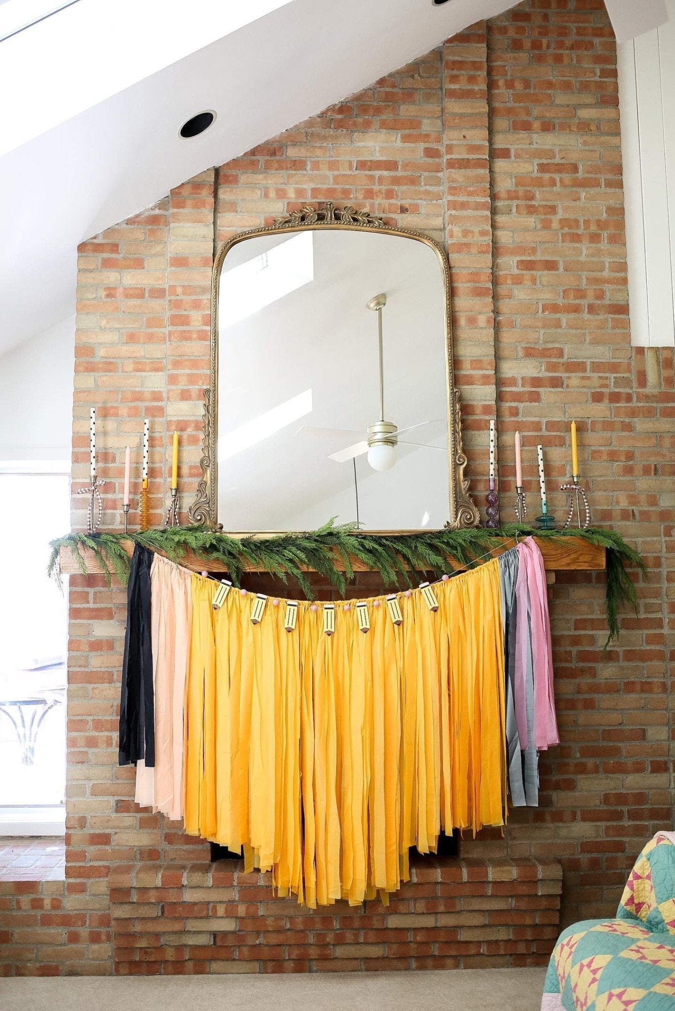 One Sharp Pencil Backdrop - Oh My Darling Party Co-Augustback to schoolBlack #Fringe_Backdrop#